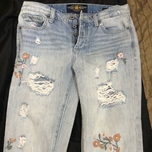 Lucky Brand Sienna Slim Boyfriend Jeans